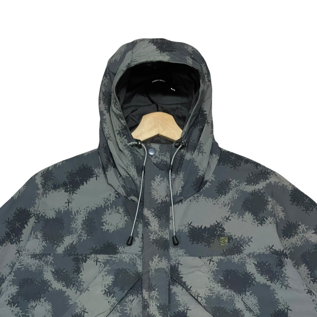 Karrimor Vtg Karrimor Camouflage Hooded Gorpcore WindbreakerJacket Size US XL / EU 56 / 4 - 7 Thumbnail