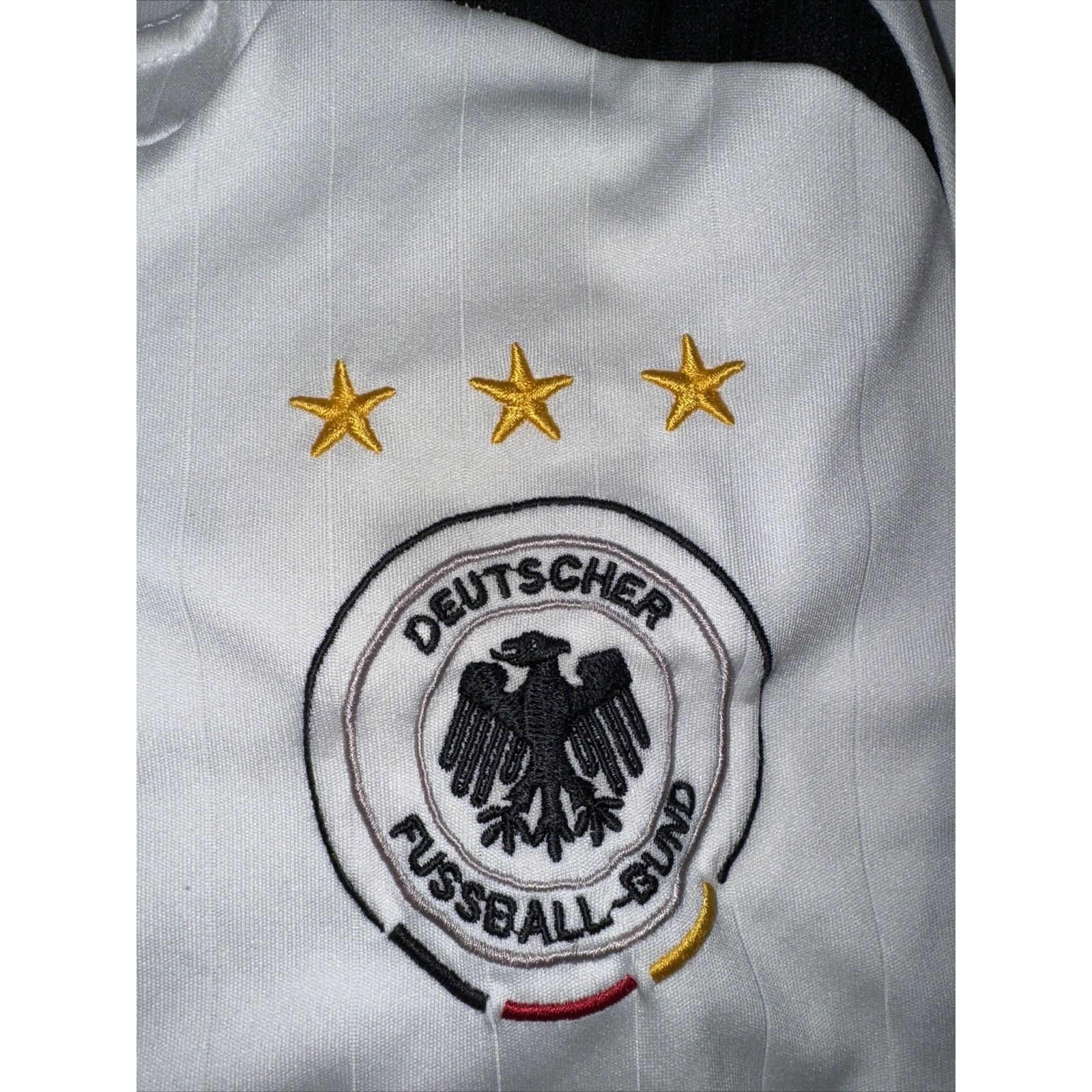 Adidas Deutscher Fussball-Bund Adidas Soccer Jersey Youth XL 18x26 Size US XL / EU 56 / 4 - 3 Thumbnail