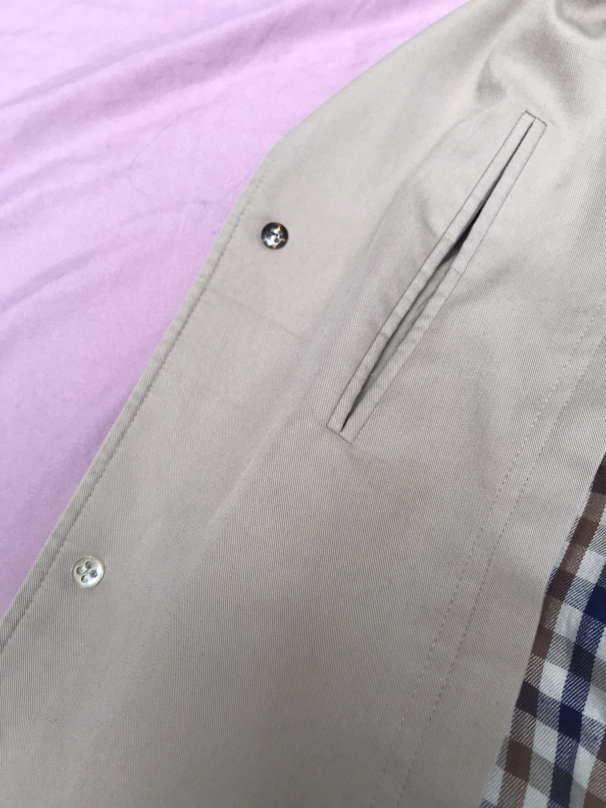 Aquascutum MADE IN ENGLAND AQUASCUTUM RAINCOAT EXPRESSLY FOR HARRODS Size US M / EU 48-50 / 2 - 2 Thumbnail