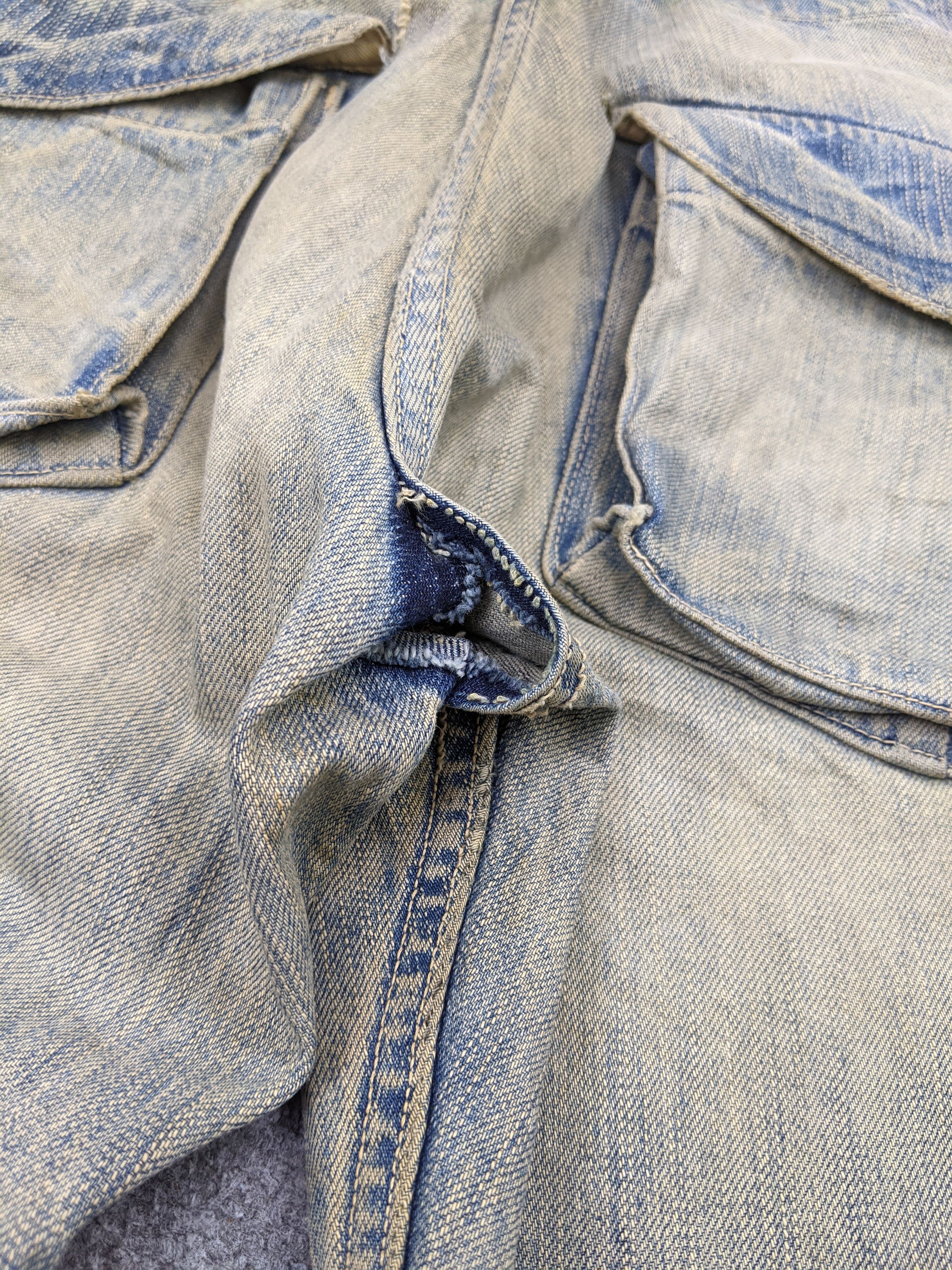 If Six Was Nine Johnbull Kojima Genes Japan Multi Pocket Rusty Jeans DJ0013Z Size US 33 - 19 Thumbnail