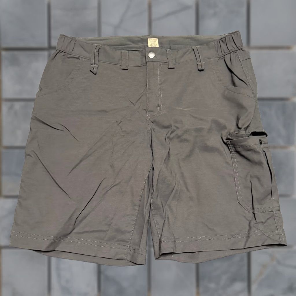 Duluth Trading Company Duluth Trading DuluthFlex Dry on the Fly Shorts Womens 16 Gray Nylon 10" Size 38" / US 16 / IT 52 - 1 Thumbnail