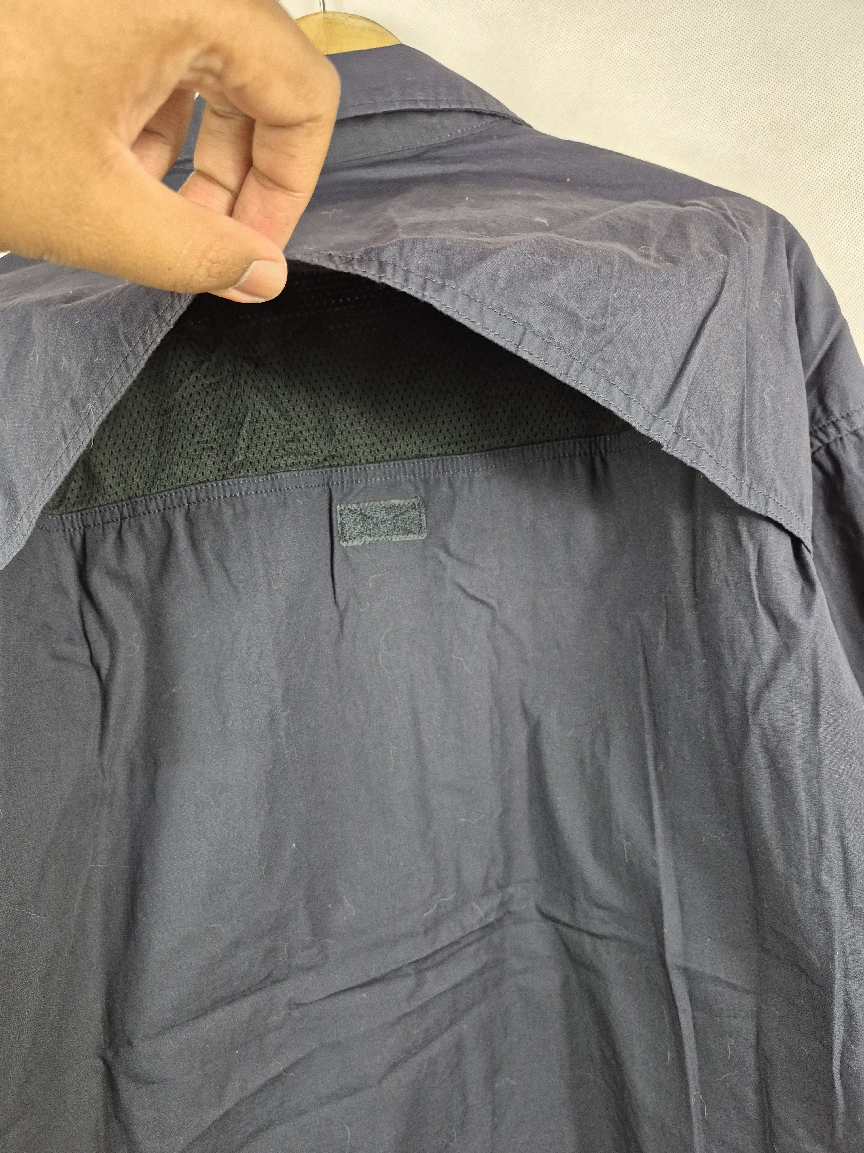 GU 🔥 GU Vintage Style Navy Workwear Utility Jacket Size US XL / EU 56 / 4 - 7 Thumbnail