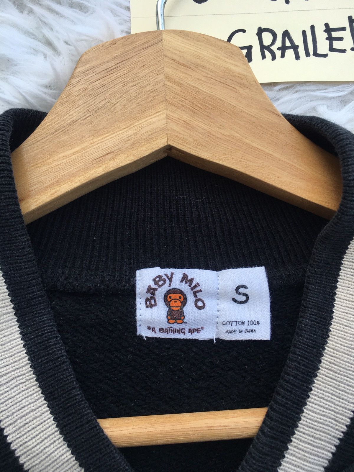Bape × Kaws Bape x Kaws Baby Milo Varsity Jacket Size US S / EU 44-46 / 1 - 6 Thumbnail