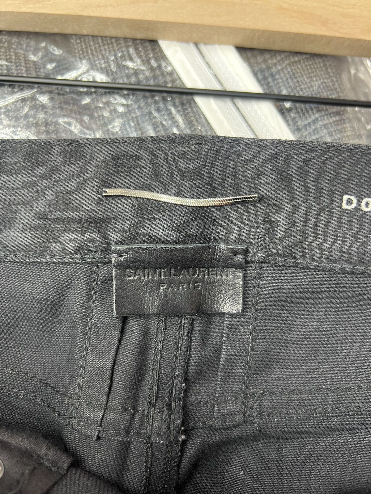 Saint Laurent Paris Saint Laurent Black Zipper Jeans Size US 28 / EU 44 - 8 Thumbnail