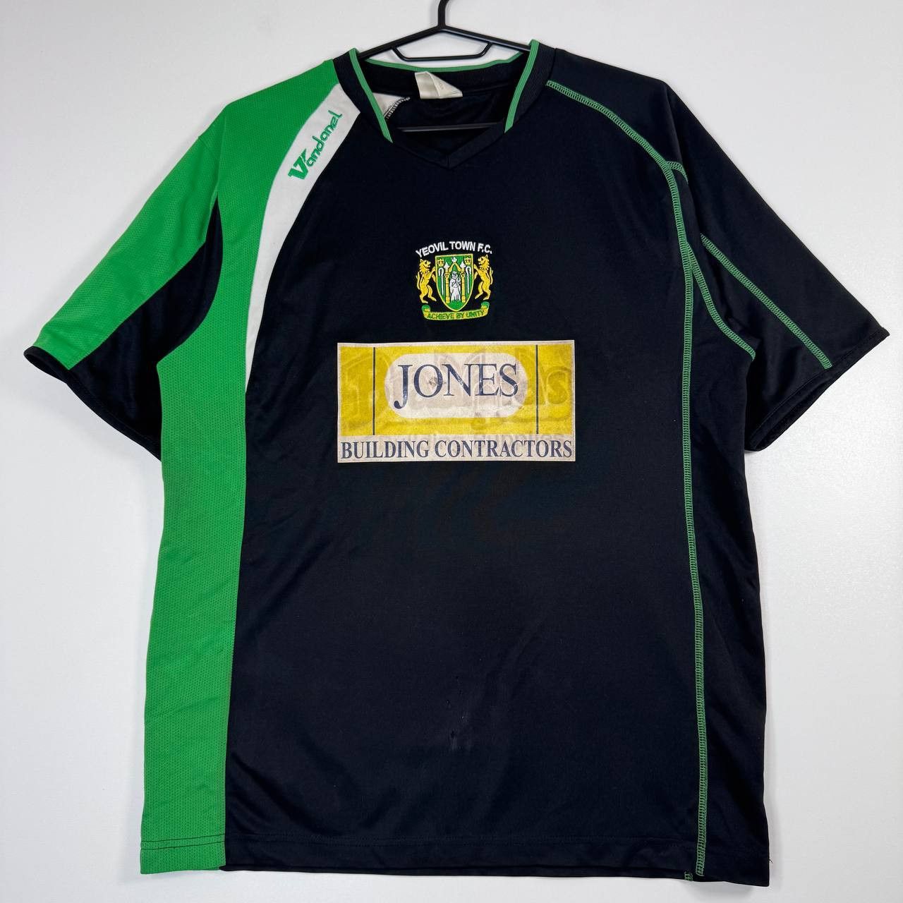 Other Yeovil Town FC Football Shirt Vandanel Jersey Black Mens S Size US S / EU 44-46 / 1 - 1 Thumbnail