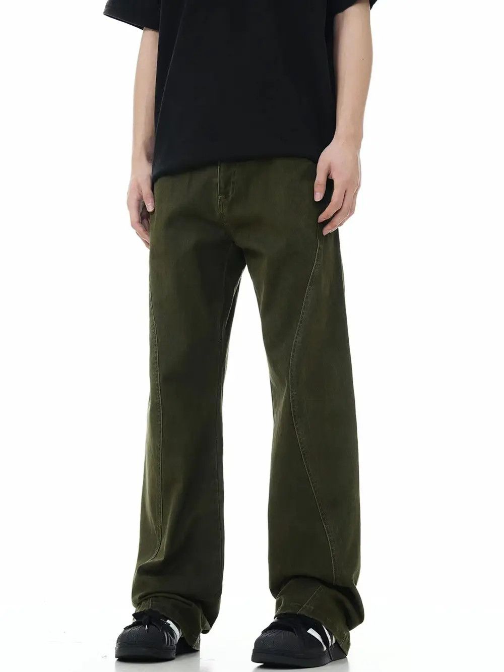 Japanese Brand × Jean Vintage Street Hip Hop Harajuku Casual Pants Size US 32 / EU 48 - 2 Thumbnail