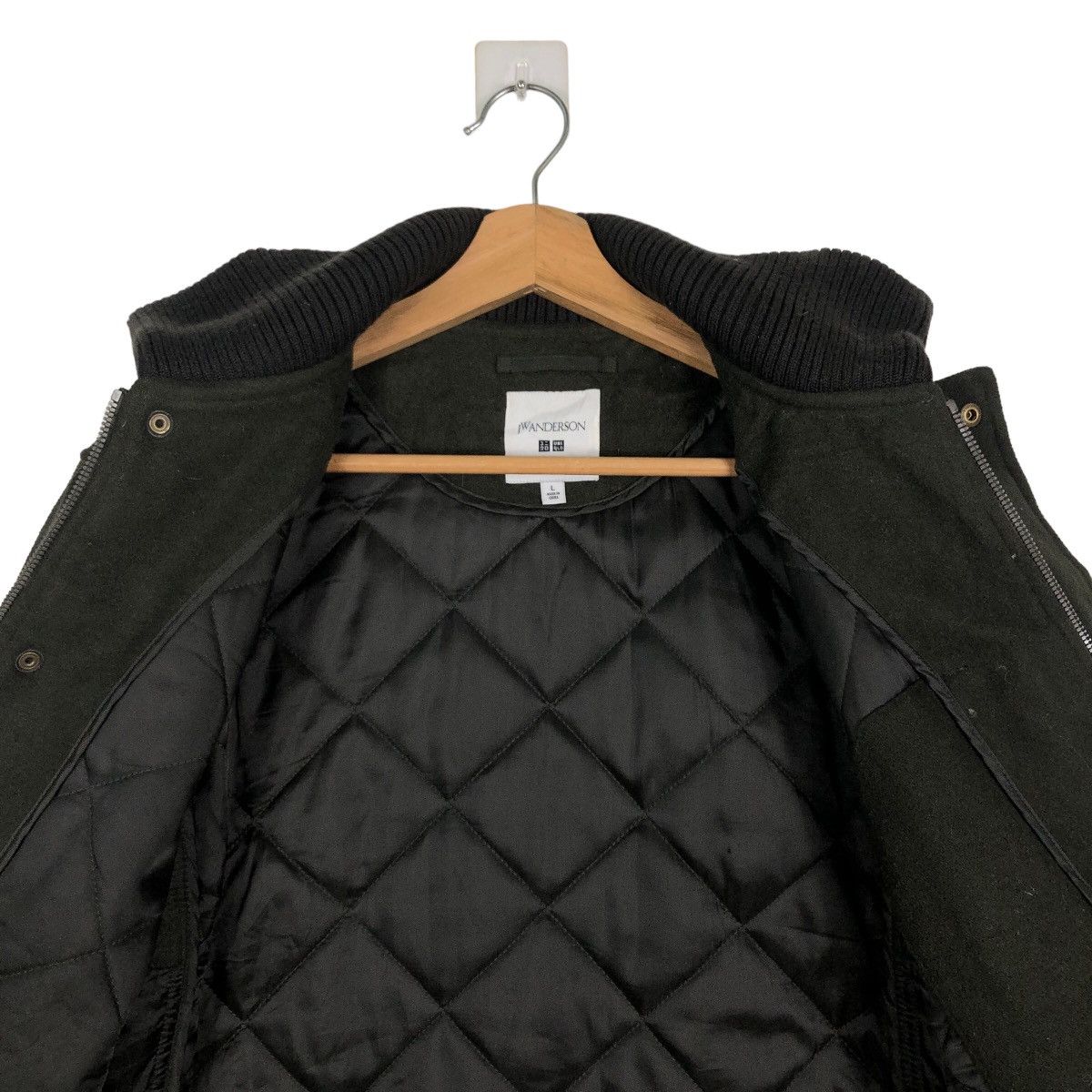 JW Anderson 🔥Dark Green Wool Chore Inspector Cargo Jacket Uniqlo Japan Size US L / EU 52-54 / 3 - 11 Thumbnail