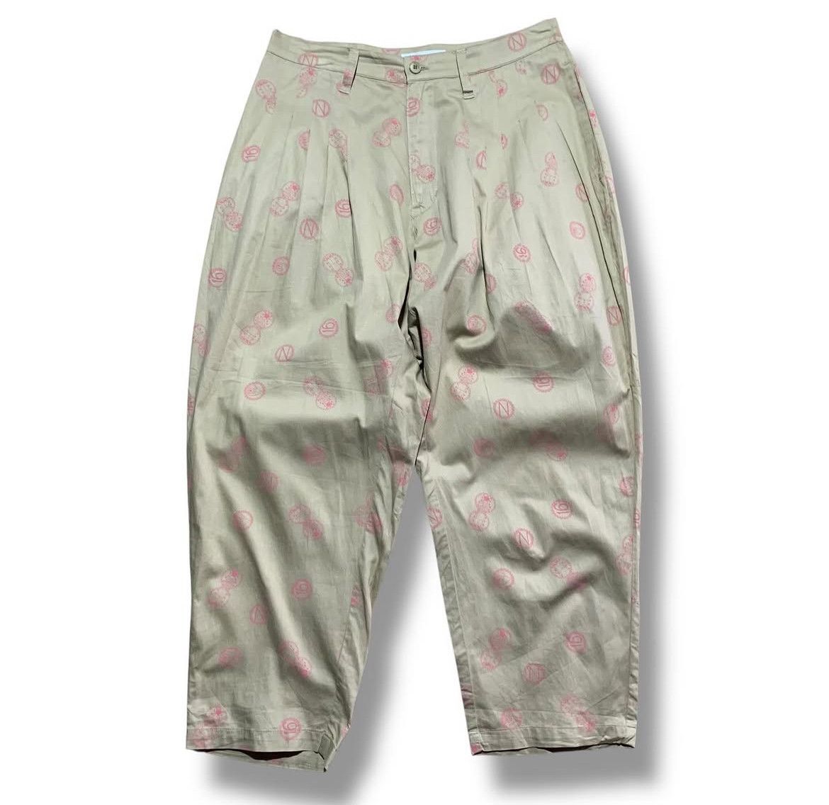 Ne-Net 2000s Ne-net by Issey Miyake Anniv 16th Printed Pants y2k Size US 29 - 1 Thumbnail
