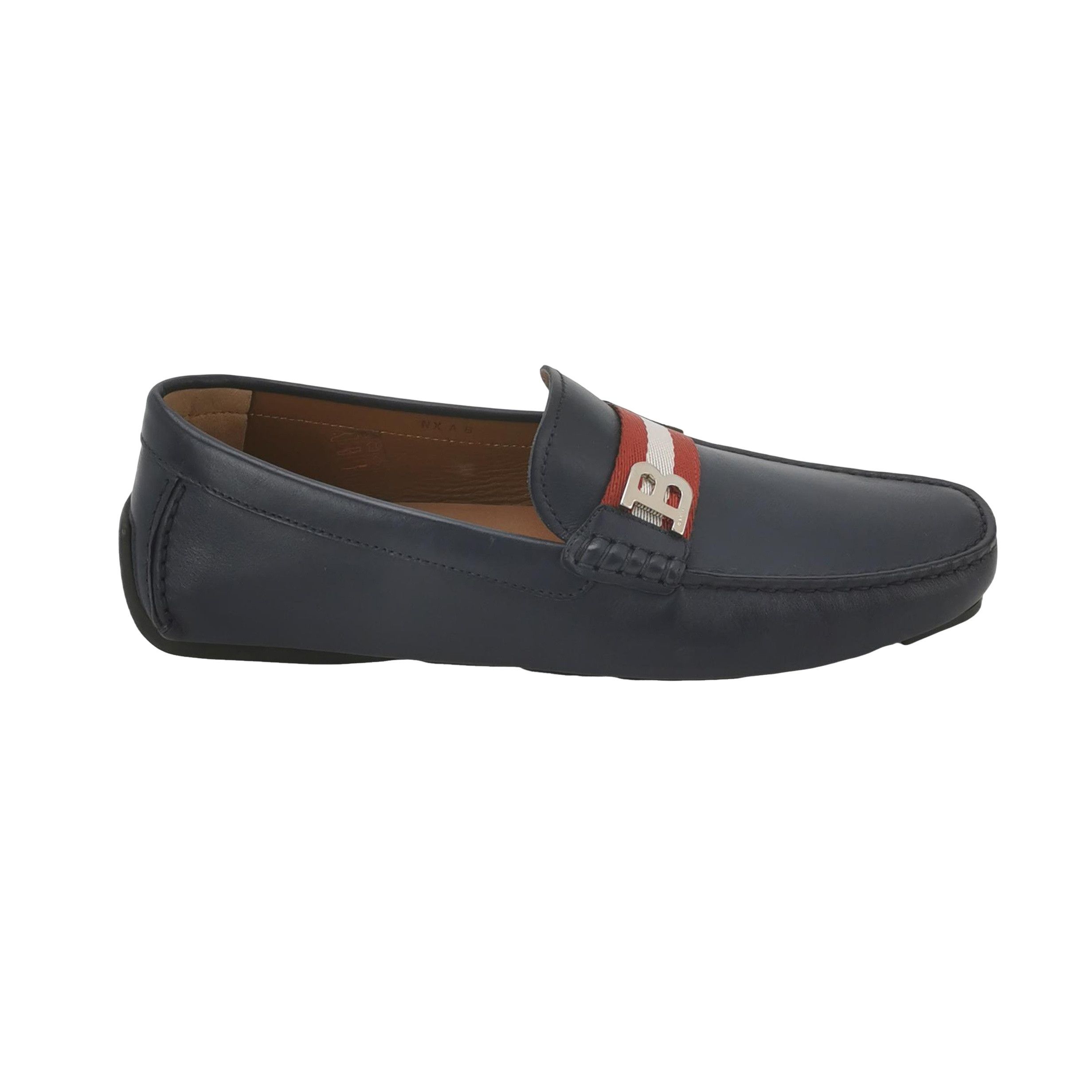 Bally Bally Striped B-Logo Leather Loafers 41 Size US 8 / EU 41 - 1 Thumbnail