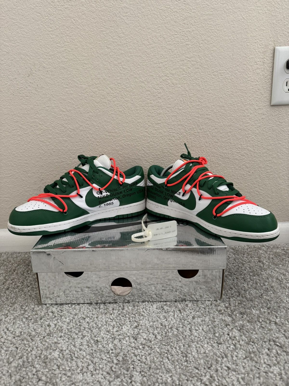 Off-White Off-White Pine Green Size US 9 / EU 42 - 4 Thumbnail
