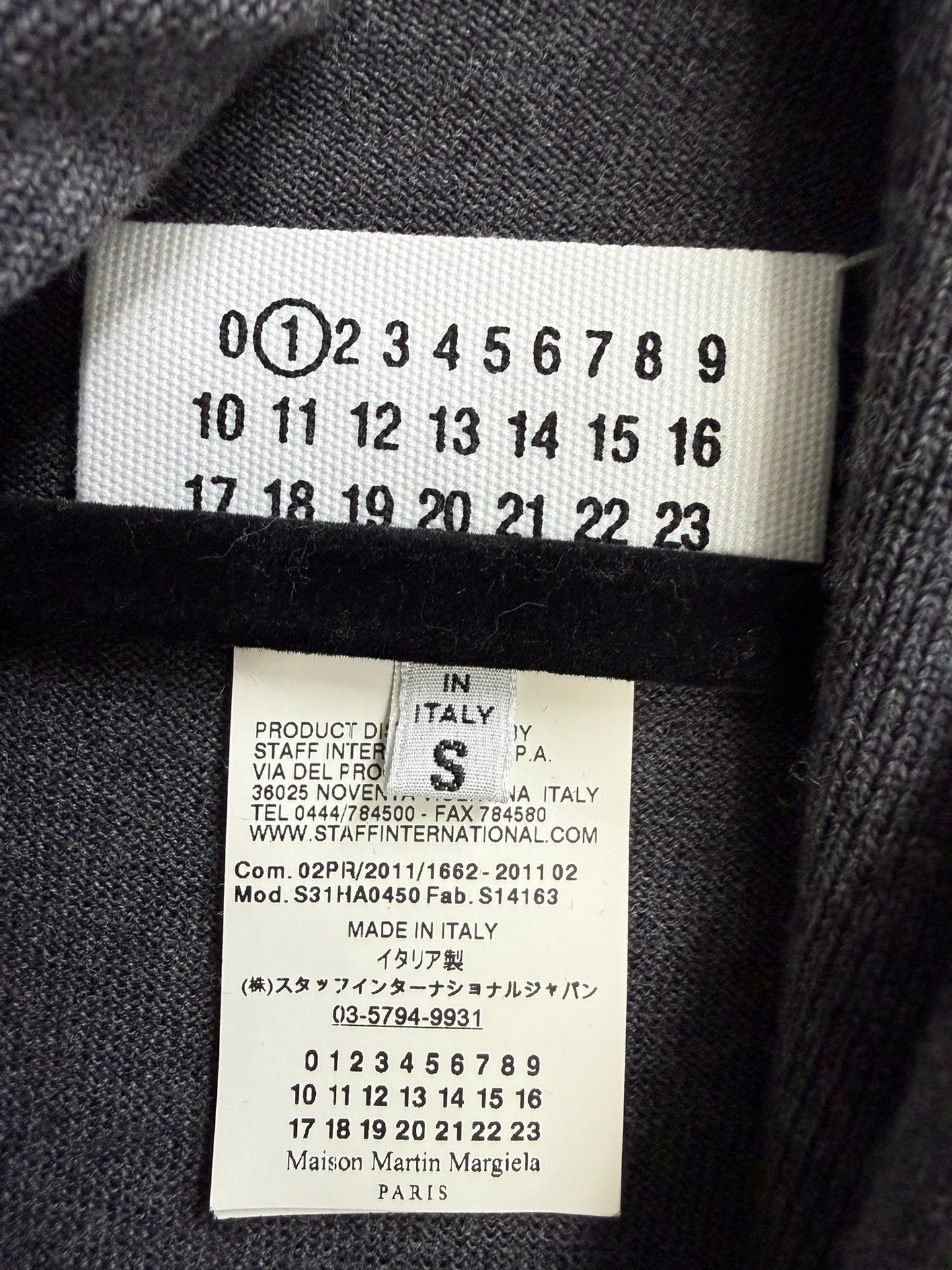 Maison Margiela Maison Margiela 11AW Double-Layer Wool Cardigan Size US S / EU 44-46 / 1 - 3 Thumbnail