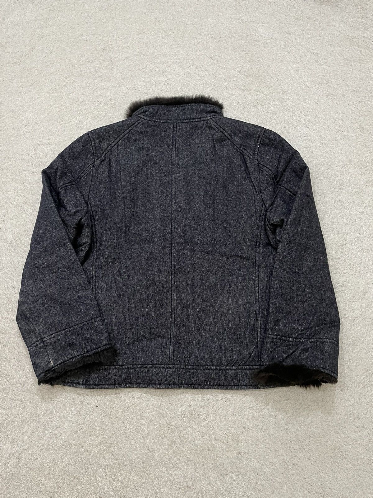 14th Addiction 2000s Japan Fur Black Jacket if6was9 LGB vkei Size US L / EU 52-54 / 3 - 6 Thumbnail