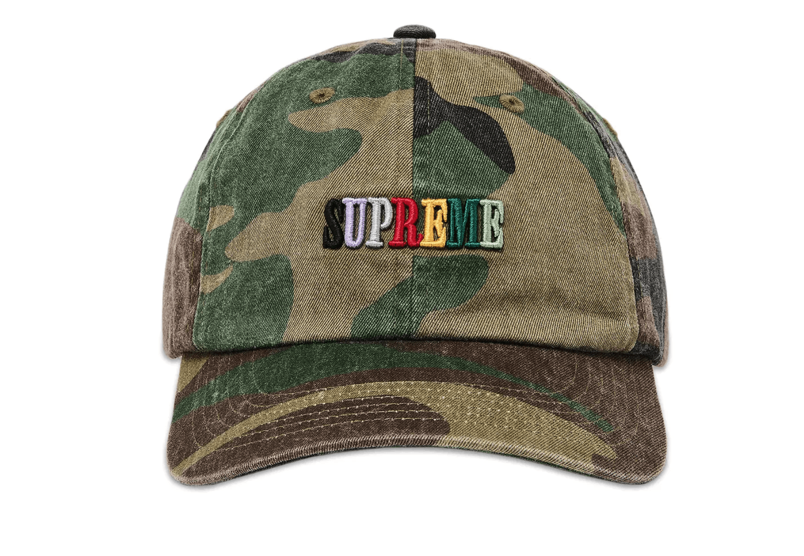 Supreme Supreme Pigment Dye 6-Panel Camo Sz Adjustable Size ONE SIZE - 1 Thumbnail