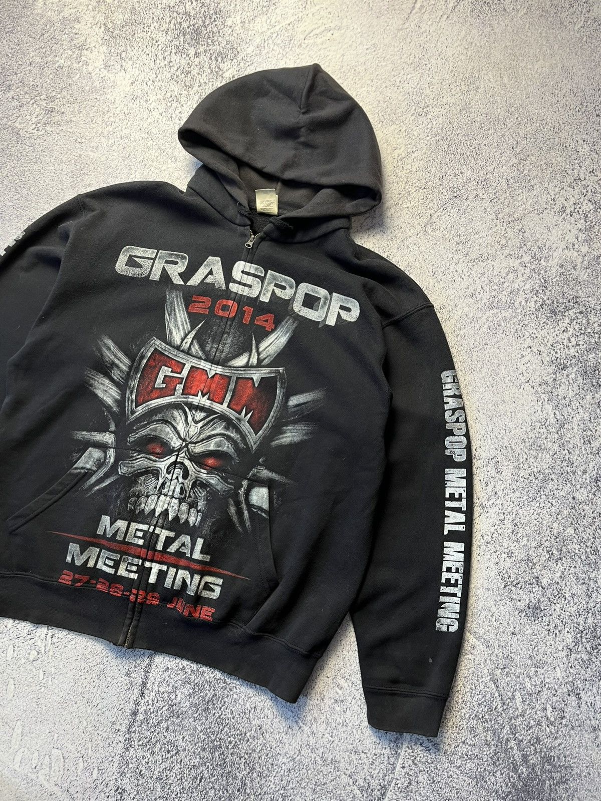 Vintage Vintage Graspop 2014 Metal Meeting Rock Size US L / EU 52-54 / 3 - 10 Thumbnail