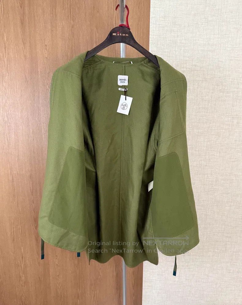 Hermes Hermes Autumn-Winter Women's Cashmere Coat Size XS / US 0-2 / IT 36-38 - 4 Thumbnail