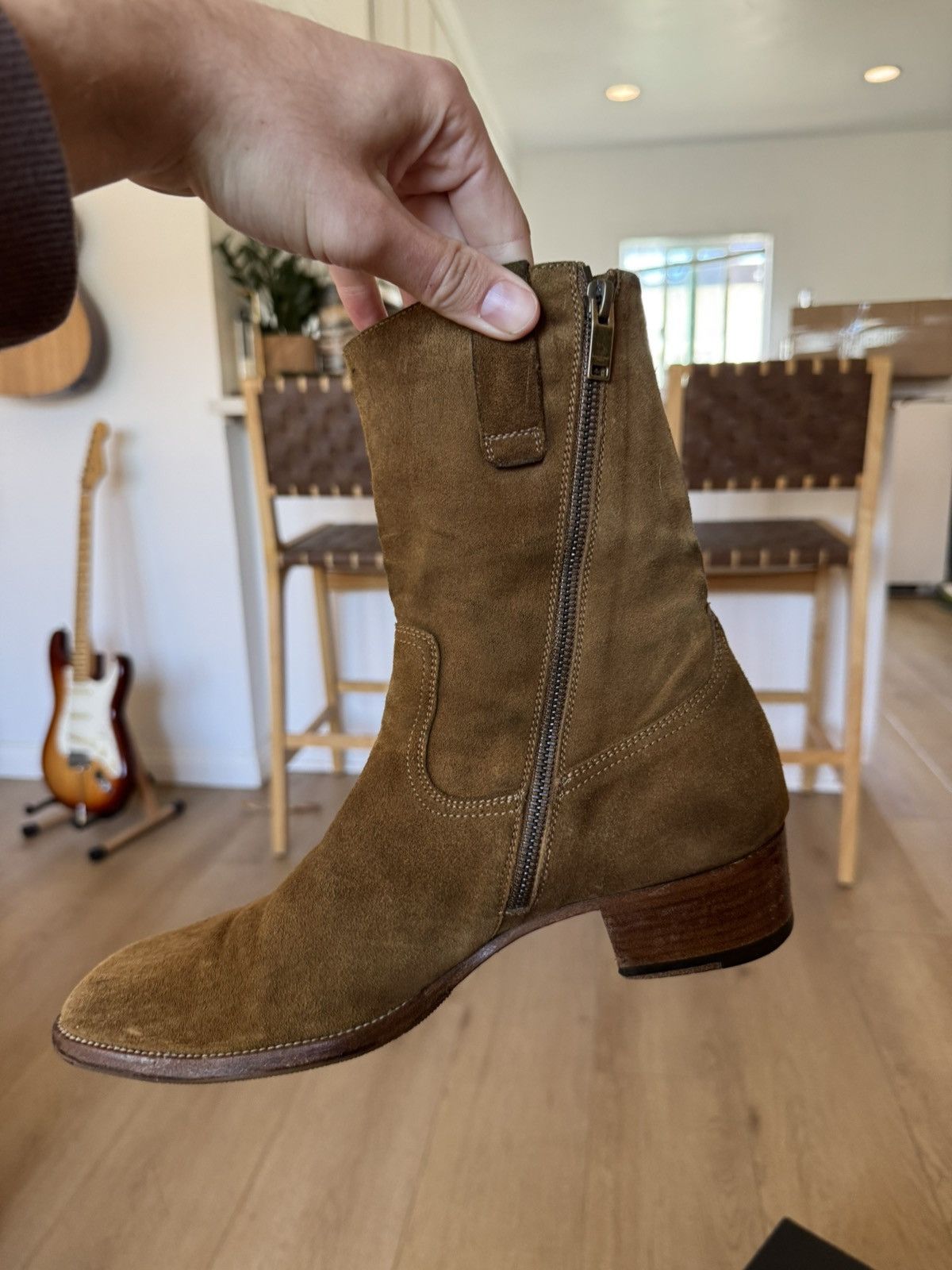 Hedi Slimane × Saint Laurent Paris Hedi cowboy Wyatt’s Size US 9 / EU 42 - 4 Thumbnail