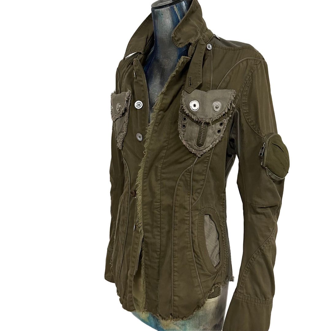 Le Grande Bleu (L.G.B.) Lgb parachute soldier pilot jacket size 1 Size US S / EU 44-46 / 1 - 3 Thumbnail