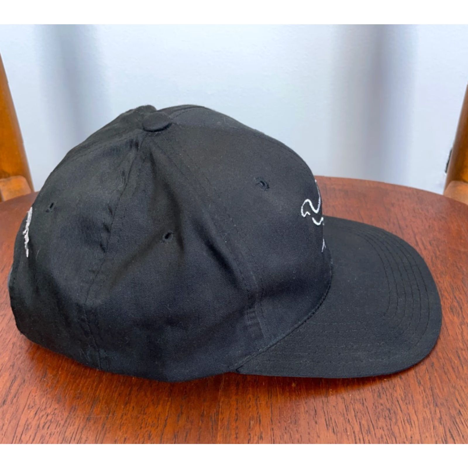Camel VINTAGE Camel Cigarettes Snapback Hat One Size Adult Black Embroidered 90s Retro Size ONE SIZE - 3 Thumbnail