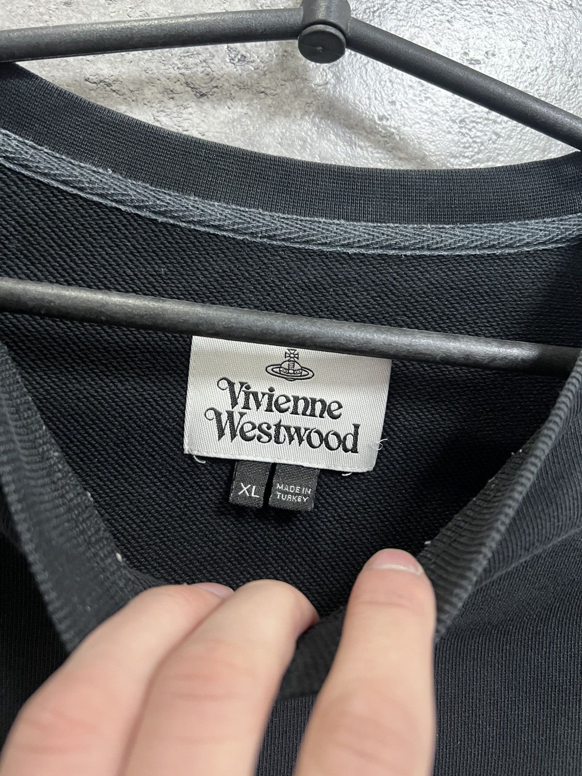 Vivienne Westwood Vintage Vivienne Westwood Sweatshirt Orb Logo Basic Pullover Size US XL / EU 56 / 4 - 3 Thumbnail