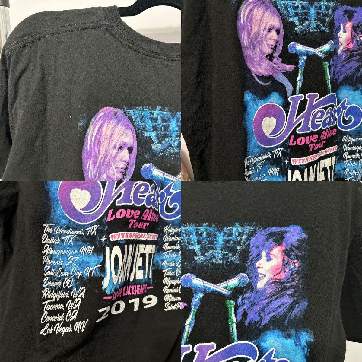 Alstyle Alstyle Heart Love Alice Black Graphic Tee Sz L - "Wally" Size US L / EU 52-54 / 3 - 20 Thumbnail