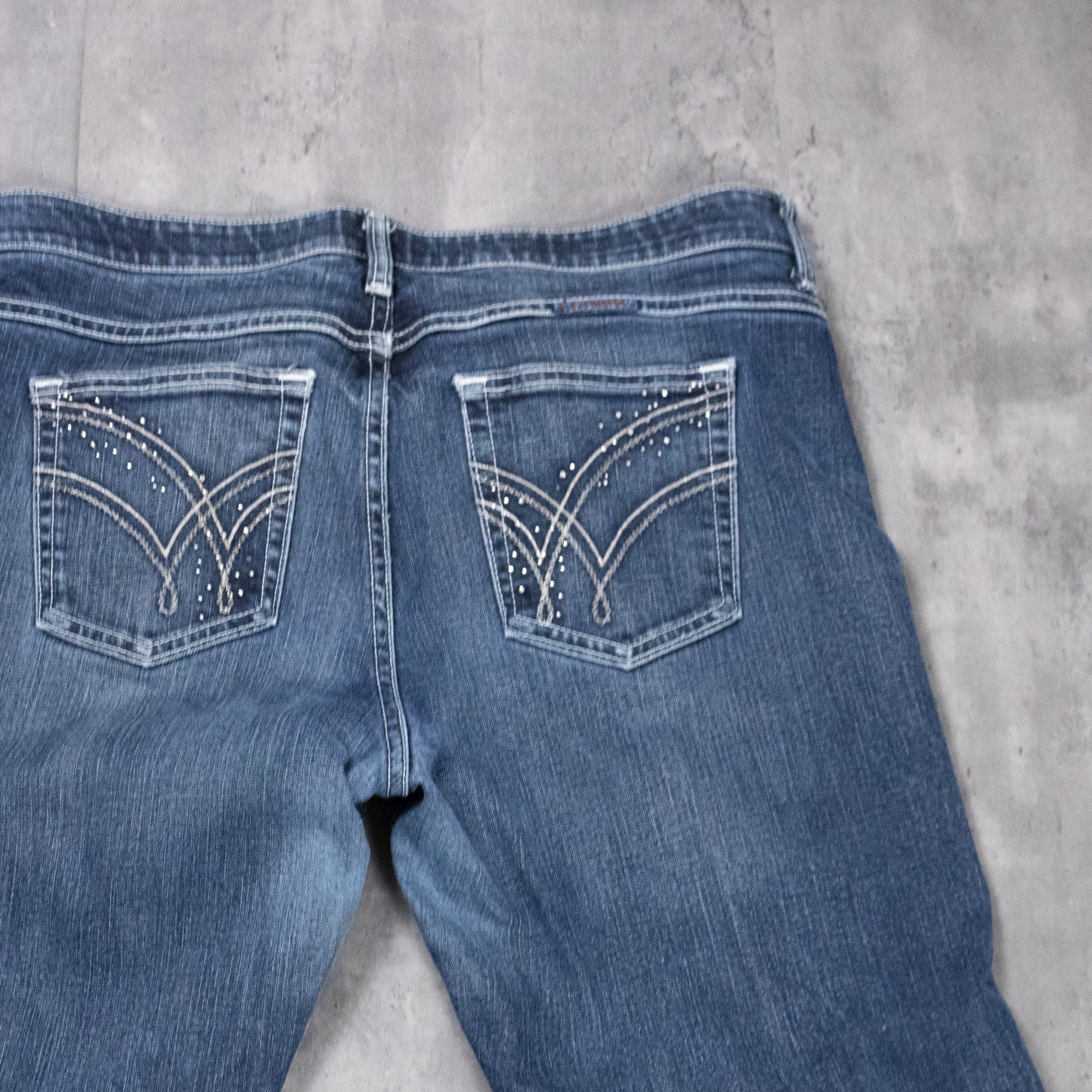 Wrangler Y2K Wrangler QBaby Bootcut Indigo Jeans Size US 36 / EU 52 - 14 Thumbnail