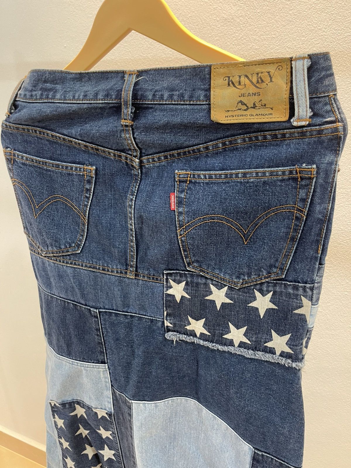 Hysteric Glamour Hysteric Glamour Kinky Star Patchwork Long Skrit Size 30" / US 8 / IT 44 - 5 Thumbnail