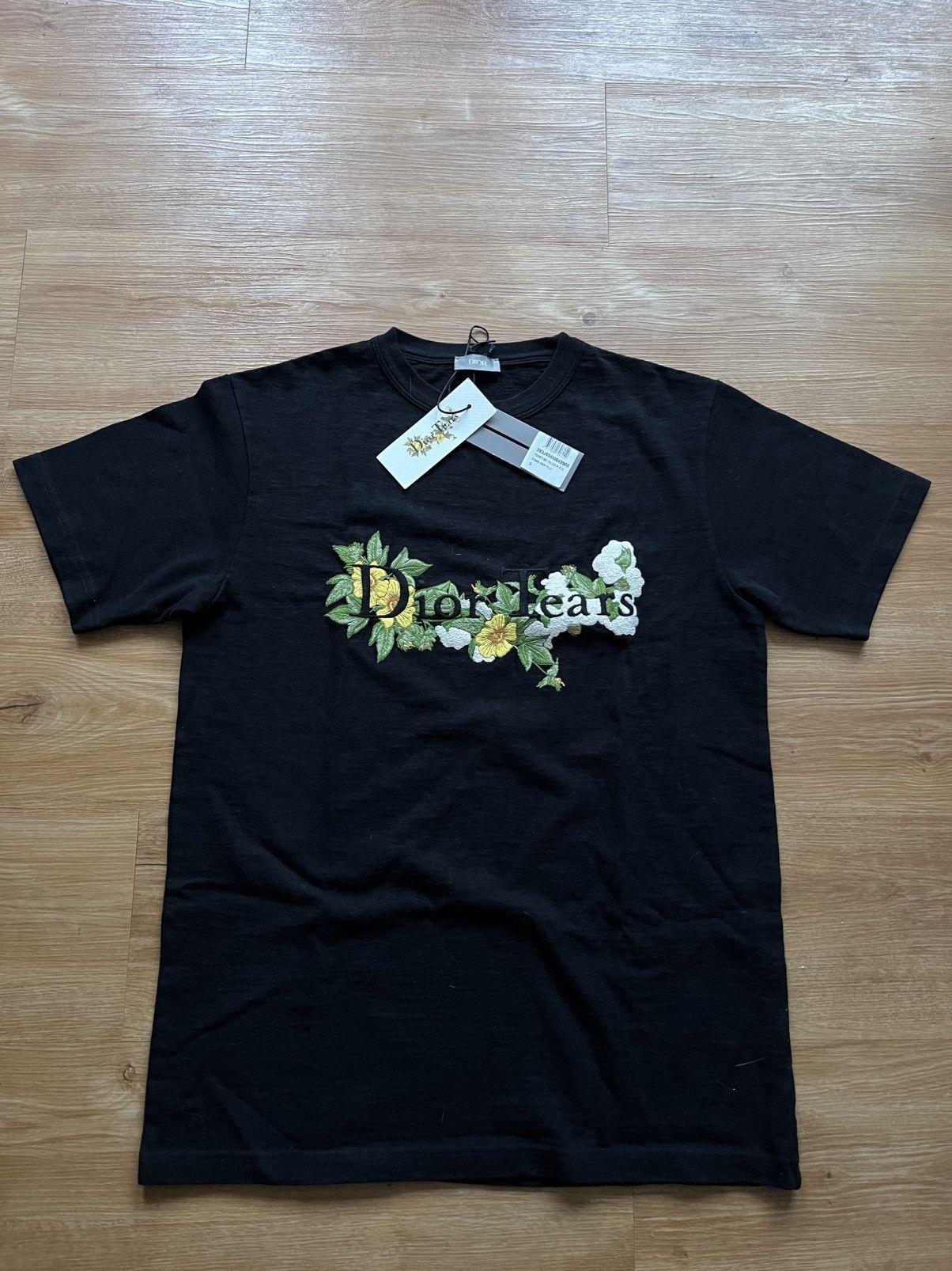 DENIM TEARS × Dior tee shirt Dior Tears black Size US S / EU 44-46 / 1 - 2 Thumbnail