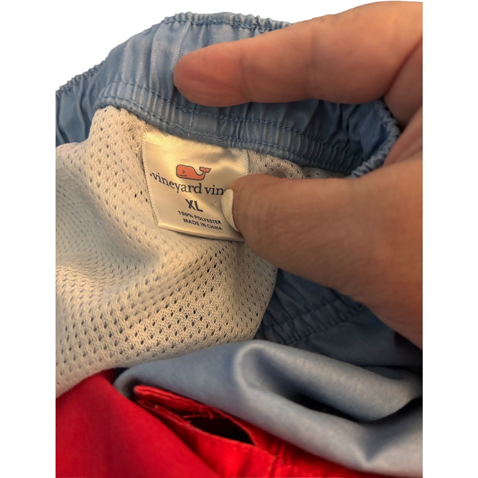 Vineyard Vines Vineyard Vines Fish At Sea Pieced Chappy Trunks Size XL Size US 36 / EU 52 - 5 Thumbnail