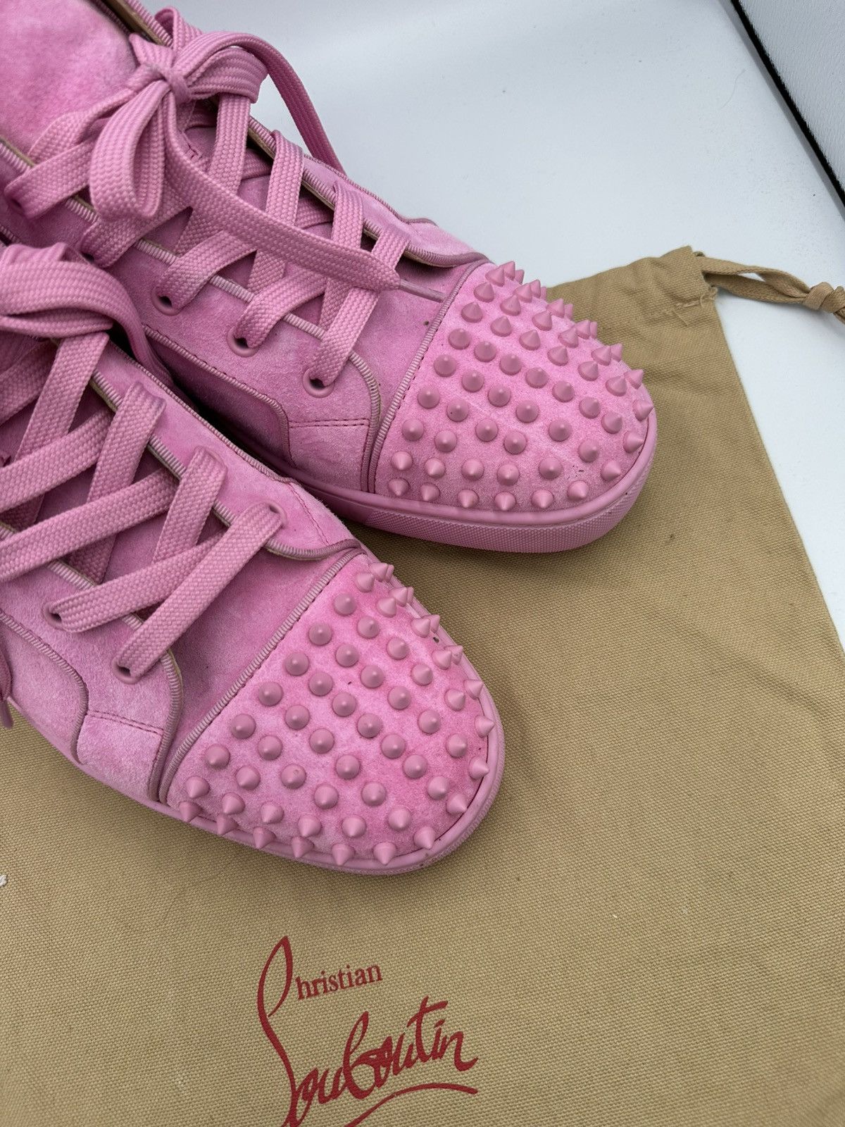Christian Louboutin Christian Louboutin High Top Sneakers Size US 13 / EU 46 - 3 Thumbnail