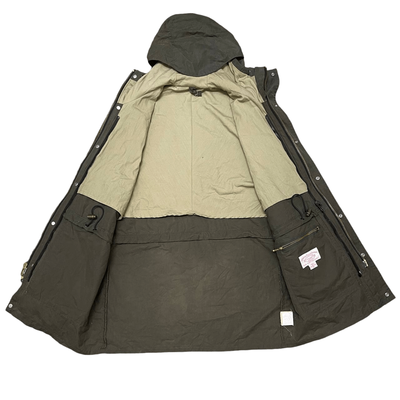 Filson Vintage CC Filson Co Waxed Hooded Jacket Parka Size US S / EU 44-46 / 1 - 9 Thumbnail