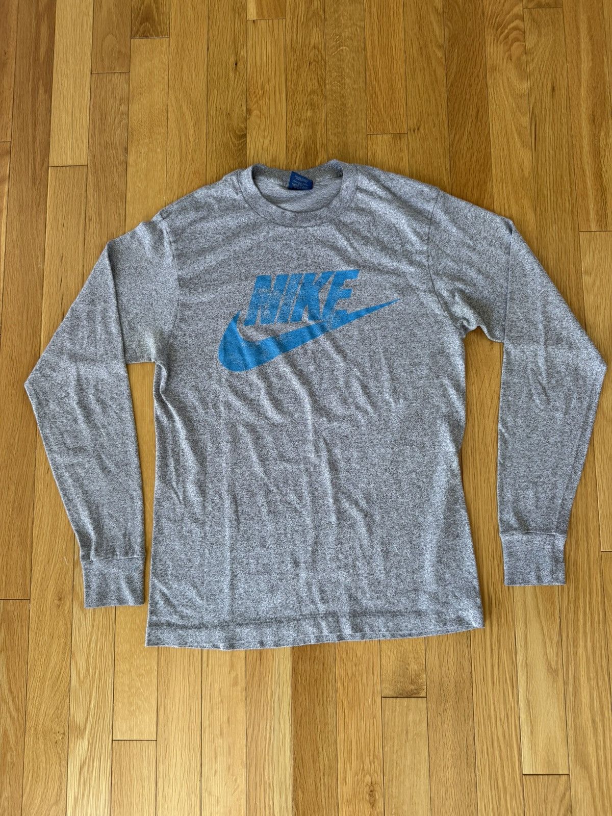 Nike Nike Vintage Long sleeve t grey Size US S / EU 44-46 / 1 - 1 Thumbnail