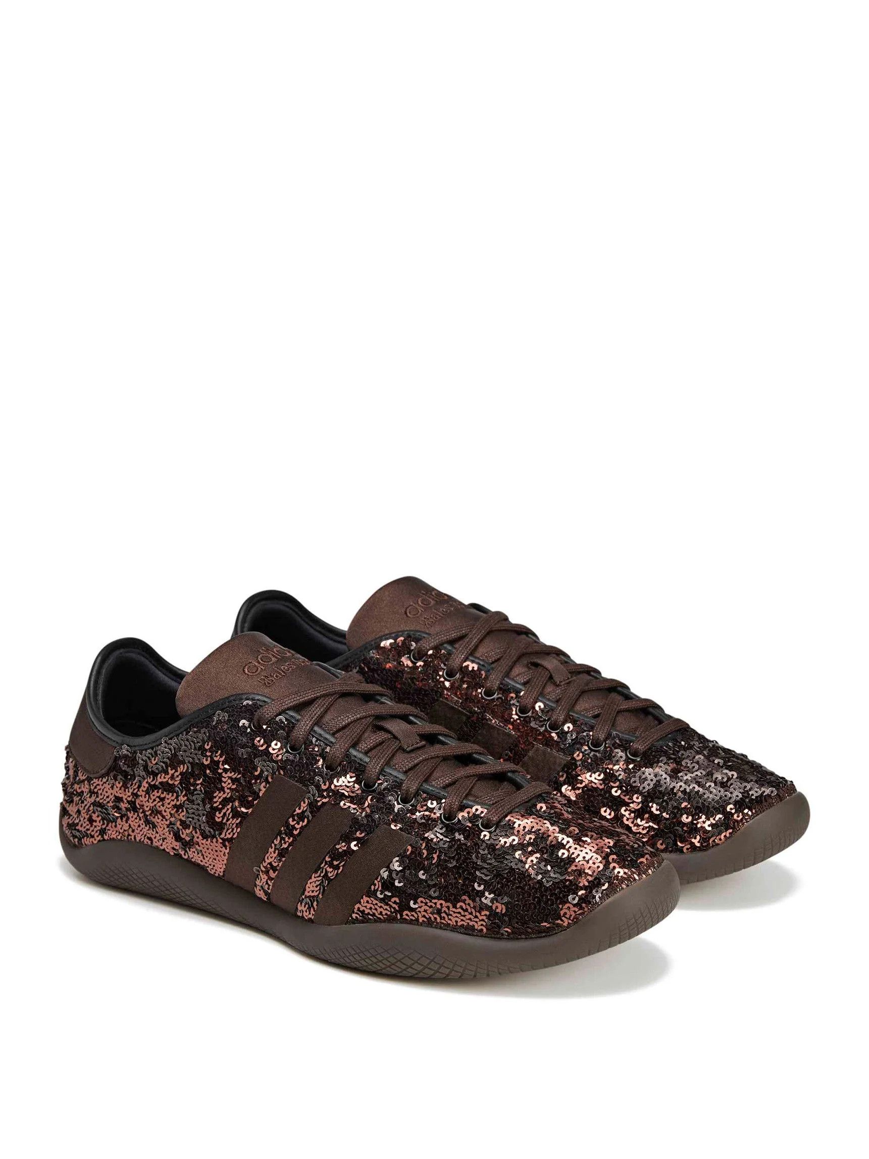 Adidas × Wales Bonner o1mle042 Low-Top Sneakers in Dark Brown Size US 9.5 / EU 42-43 - 5 Thumbnail