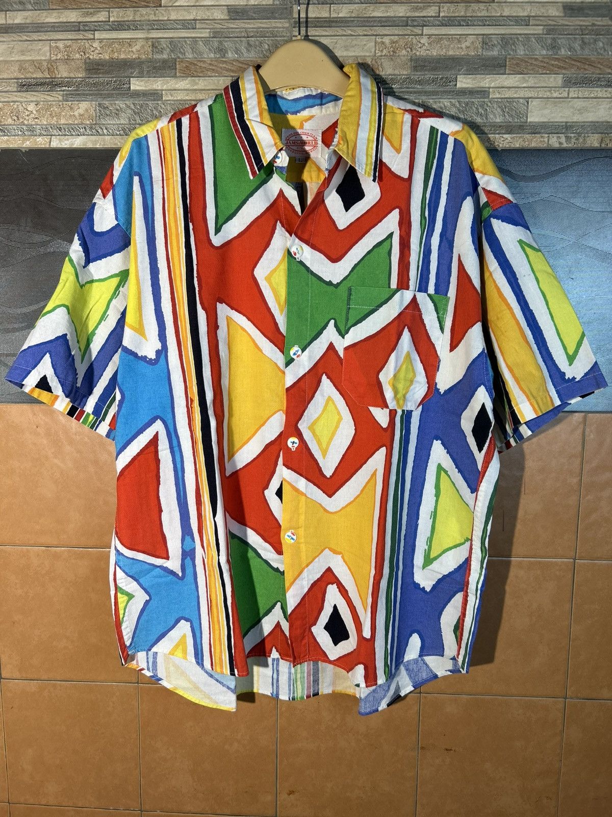 Jams World James world vintage rayon Buttom up Size US L / EU 52-54 / 3 - 4 Thumbnail