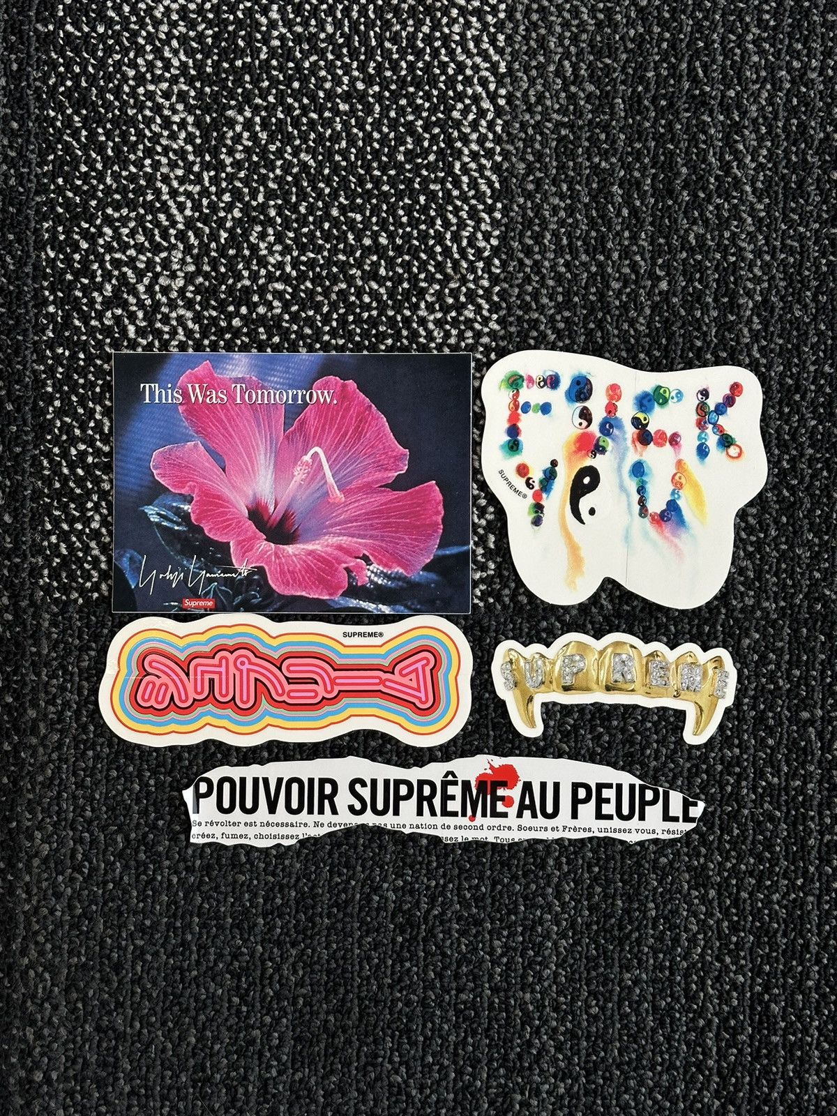 Supreme 5x Supreme Stickers Lot Size ONE SIZE - 1 Preview