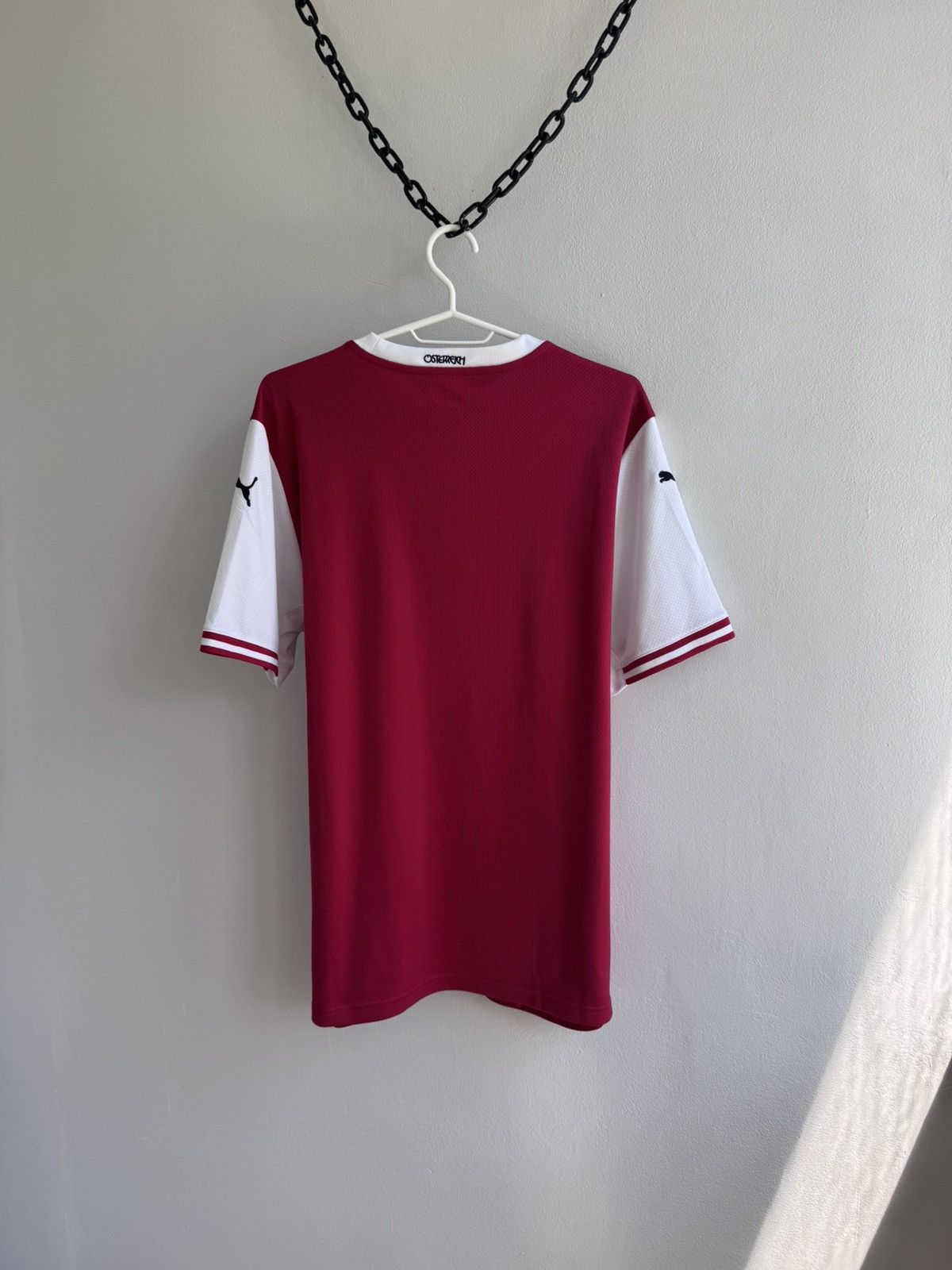 Puma AUSTRIA OFB 2020 2021 2022 HOME FOOTBALL SHIRT SOCCER JERSEY Size US L / EU 52-54 / 3 - 13 Thumbnail