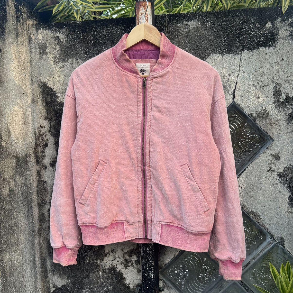 Billabong “BILLABONG” SUN FADED DISTRESS BOMBER JACKET Size US M / EU 48-50 / 2 - 1 Thumbnail
