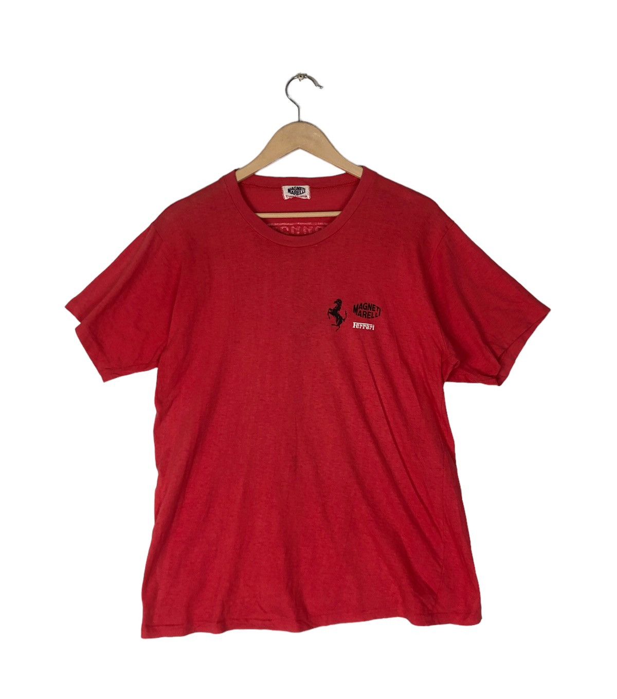 Vintage Vintage Ferrari F1 World Grand Prix Team T shirt Size US M / EU 48-50 / 2 - 2 Thumbnail
