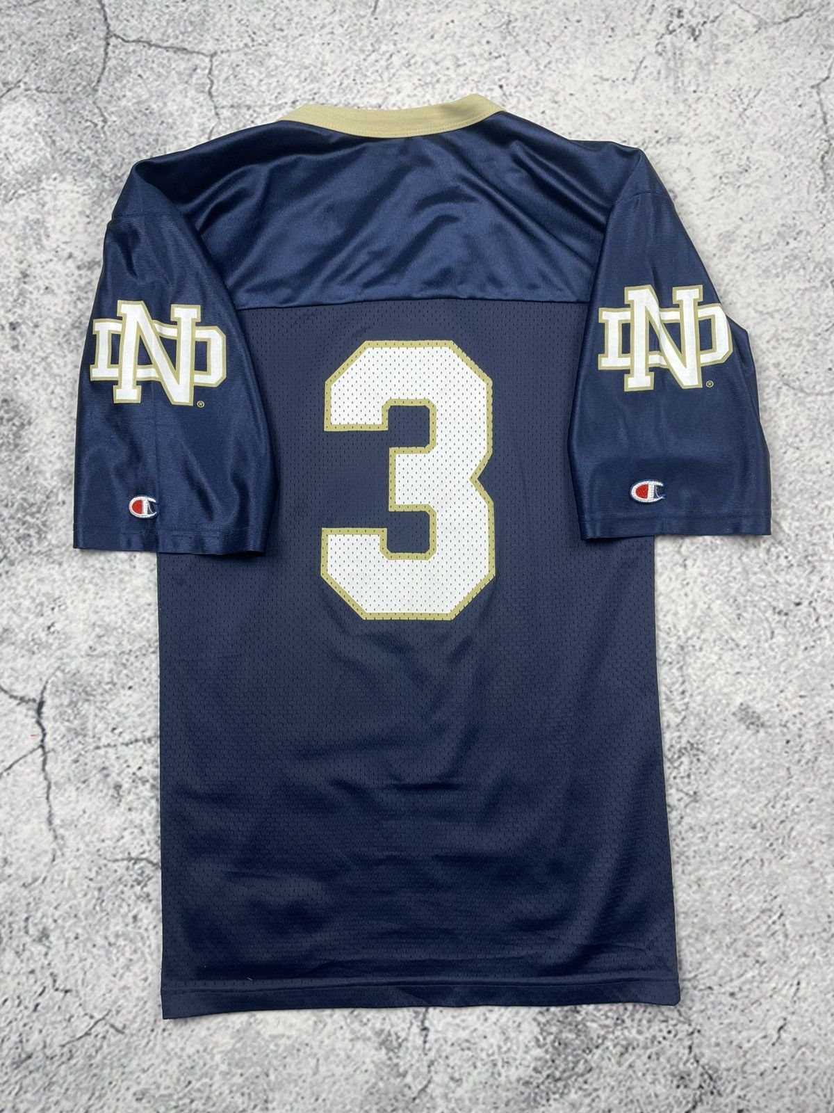 Champion Vintage Champion S Notre Dame Fighting Irish #3 Jersey Size US S / EU 44-46 / 1 - 2 Thumbnail