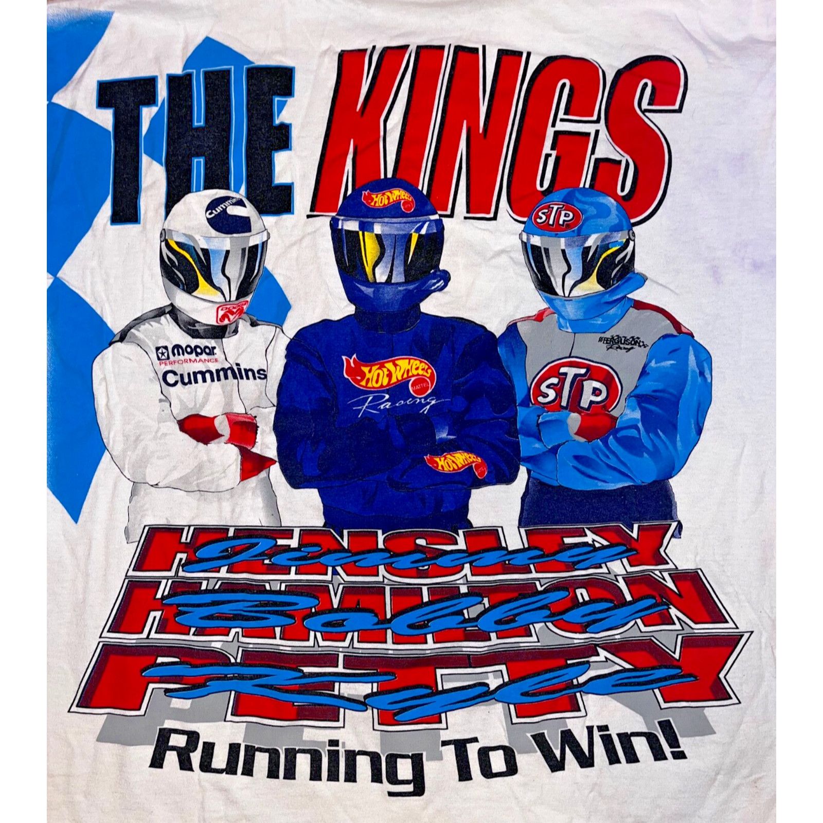 NASCAR Petty Enterprises AOP NASCAR T-Shirt XL All The Kings Men Size US XL / EU 56 / 4 - 5 Thumbnail