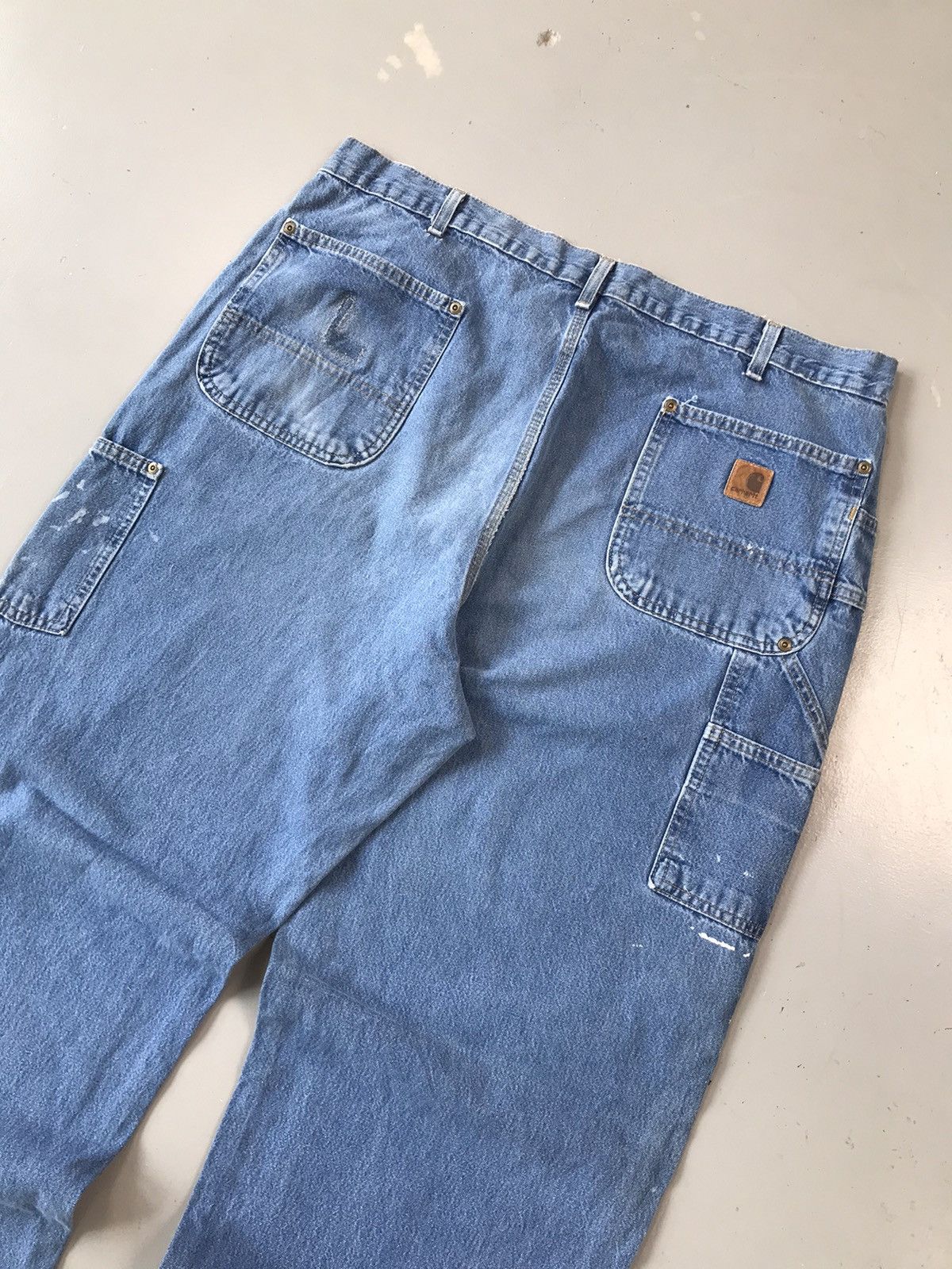 Carhartt × Vintage Rare vintage Carhartt b273 dst double knee denim Size US 40 / EU 56 - 10 Thumbnail
