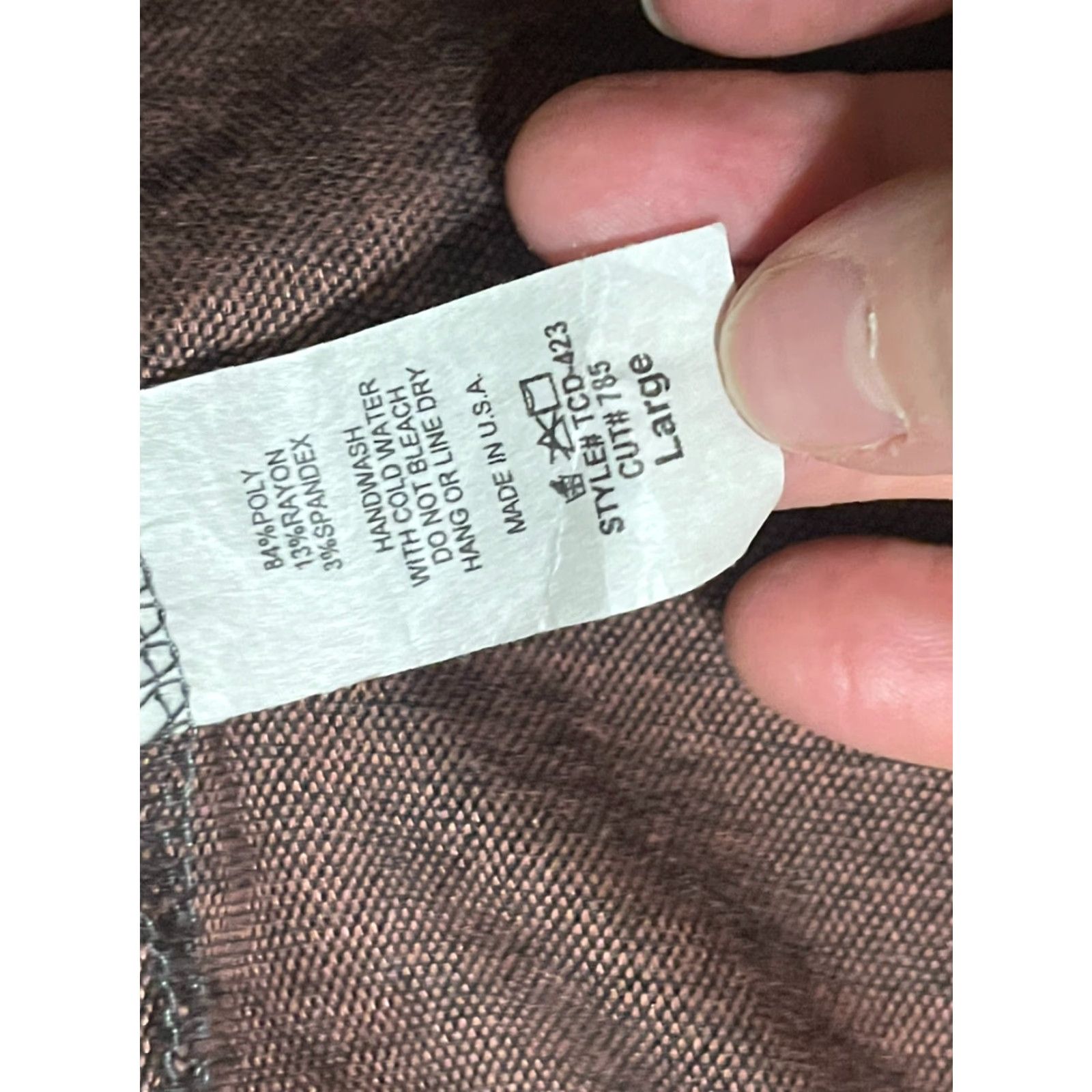 Vintage Twenty Ten Sweater Women's Large Cardigan Open Check Purple Gray Casual Fall Spring Summer Knit Size L / US 10 / IT 46 - 7 Thumbnail