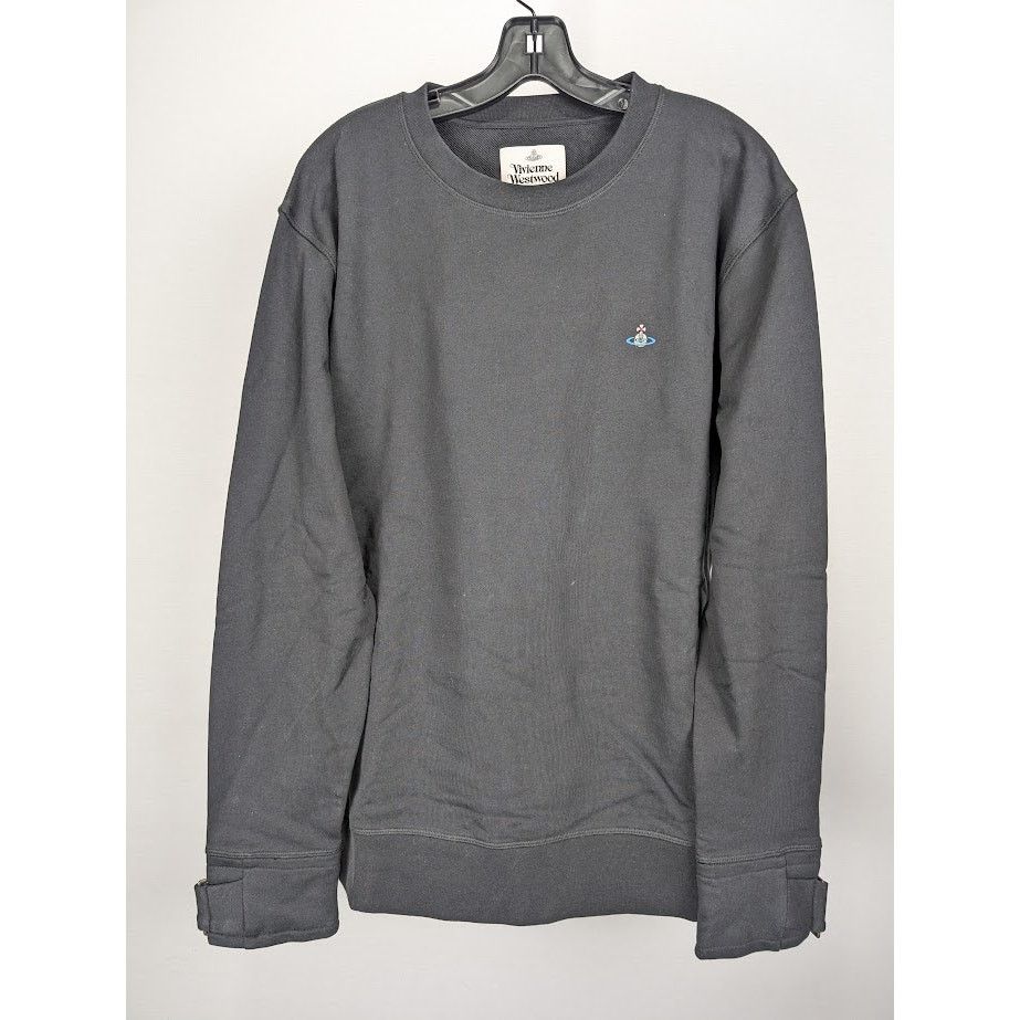 Vivienne Westwood o1rshd1 Logo Sweatshirt in Black Size US XL / EU 56 / 4 - 3 Thumbnail