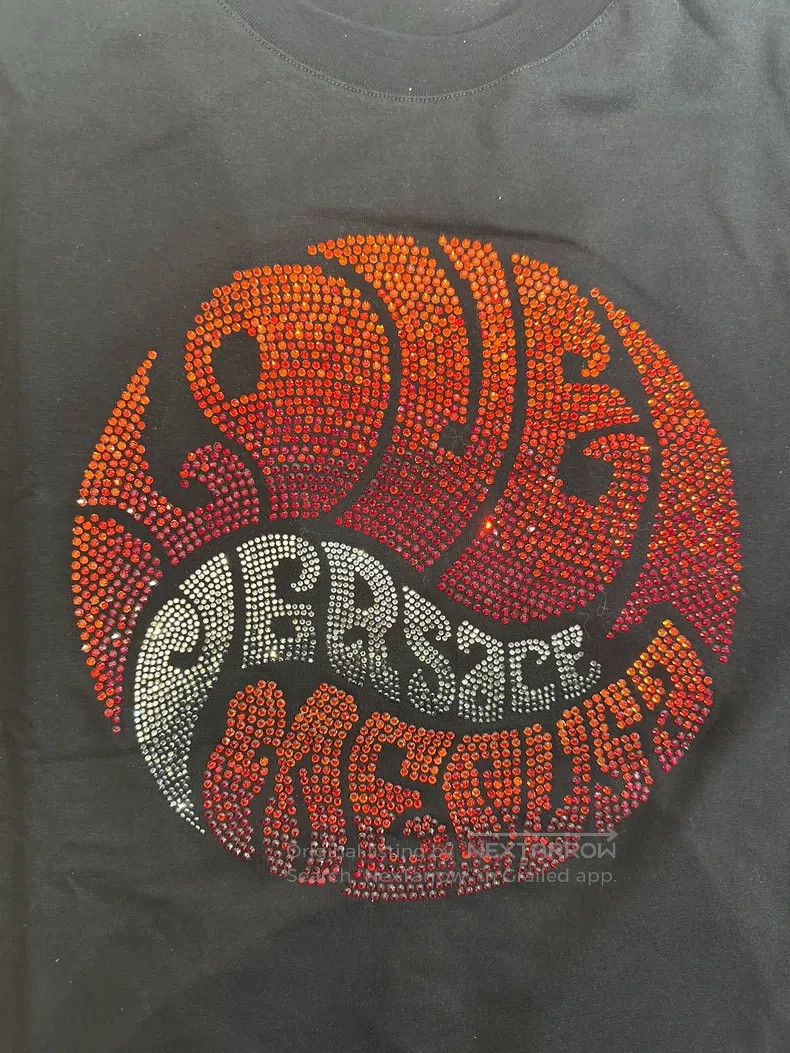 Versace Versace Crystal letter crew neck pullover short-sleeved T- Size US XXL / EU 58 / 5 - 4 Thumbnail