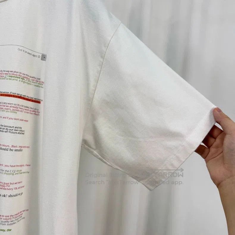 Maison Margiela Maison Margiela Printed Short Sleeve T. Size US S / EU 44-46 / 1 - 4 Thumbnail