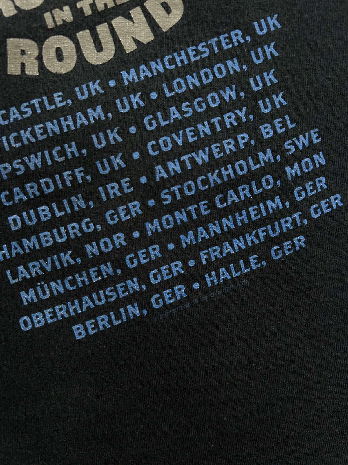 Band Tees × Vintage Vintage Rod Stewart Rockin’ In The Round Tour 2007 T-Shirt Size US M / EU 48-50 / 2 - 7 Thumbnail