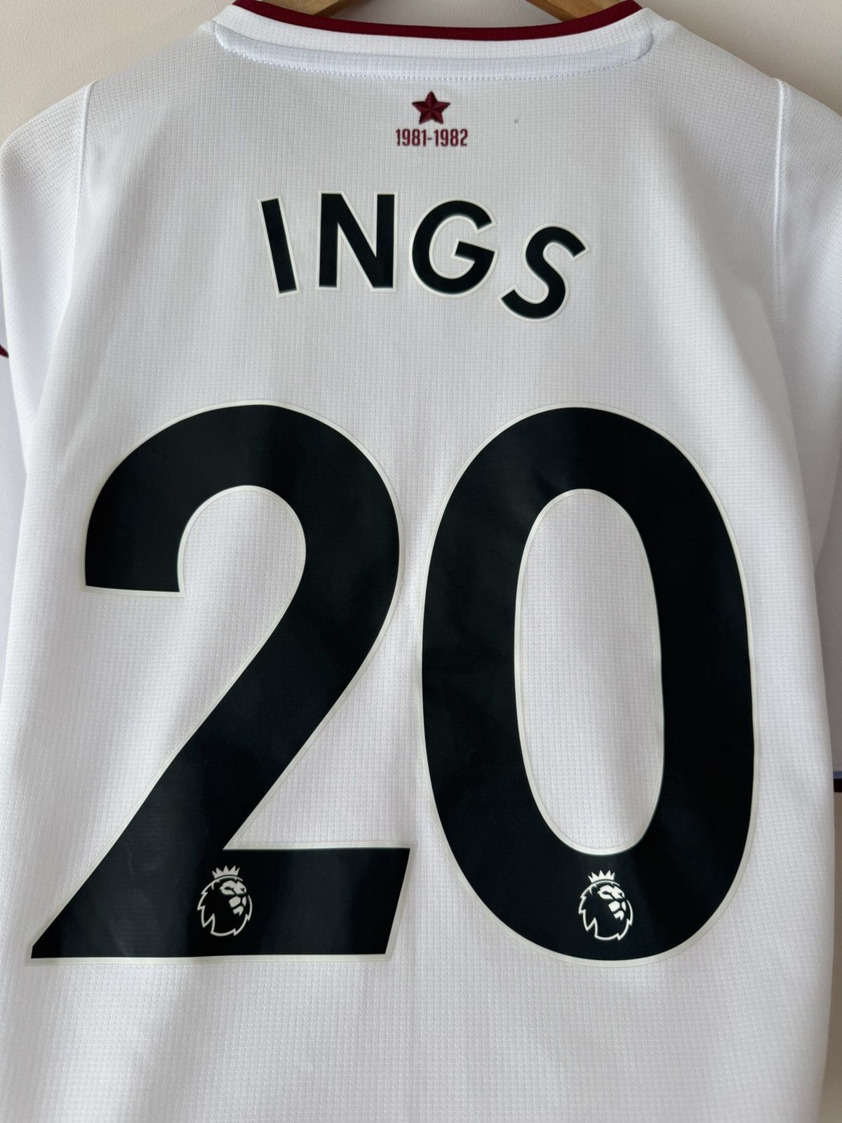 Kappa Ings #20 Aston Villa 2021-2022 Away Soccer Jersey Football Size US XXL / EU 58 / 5 - 8 Thumbnail
