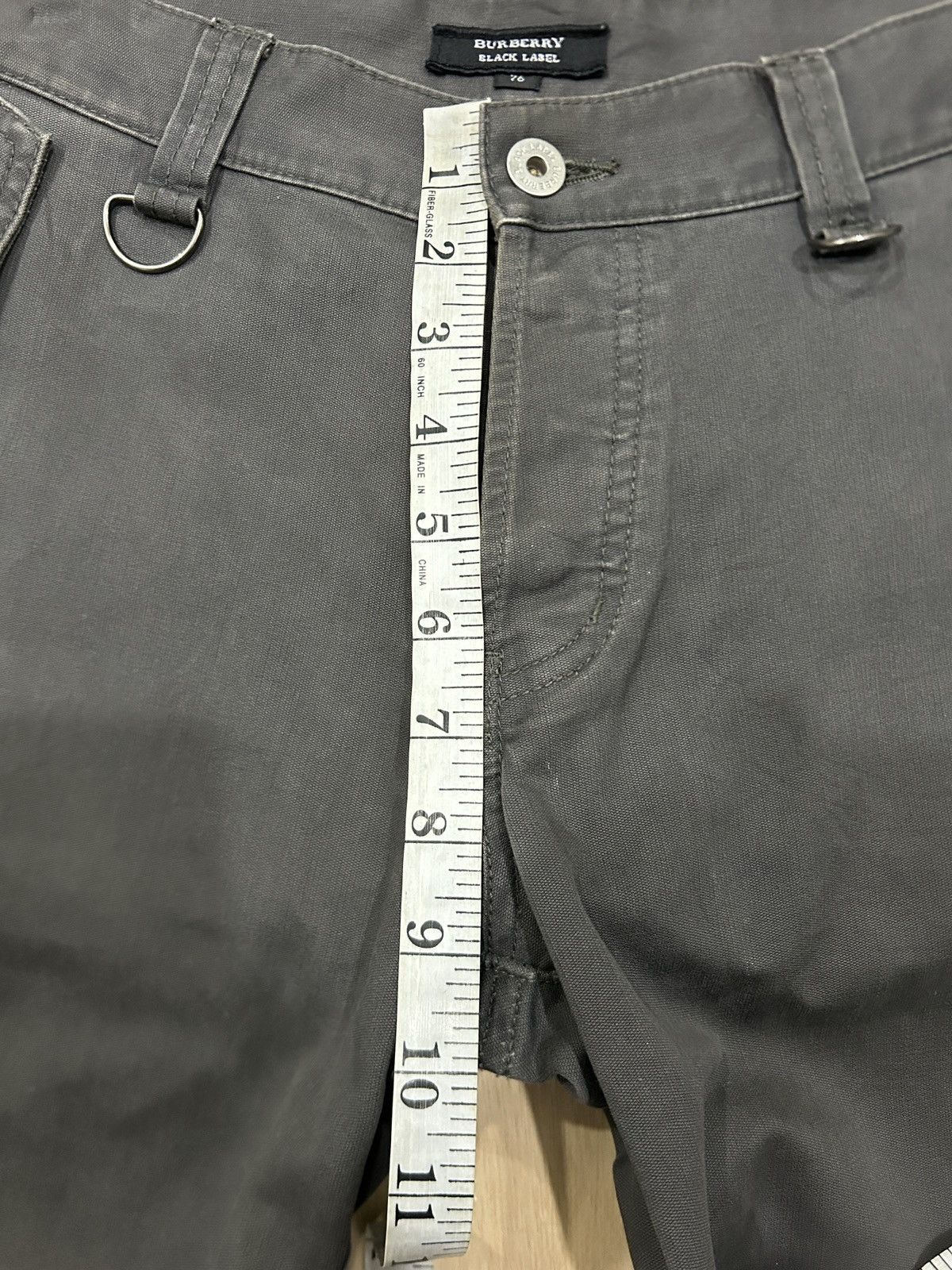 Burberry × Designer Vintage Burberry Cargo Multi Pocket y2k Size US 31 - 18 Thumbnail