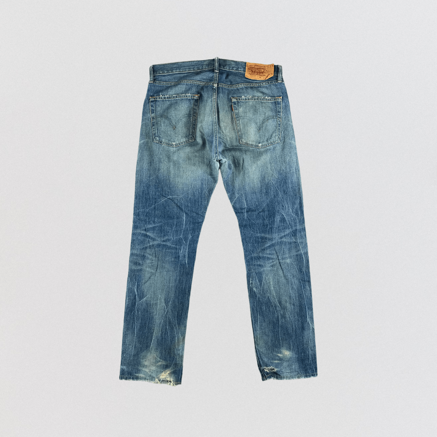 Levi's × Vintage 90s Vintage Blue Wash Levis 505 Jeans-JM2425 Size US 36 / EU 52 - 2 Thumbnail