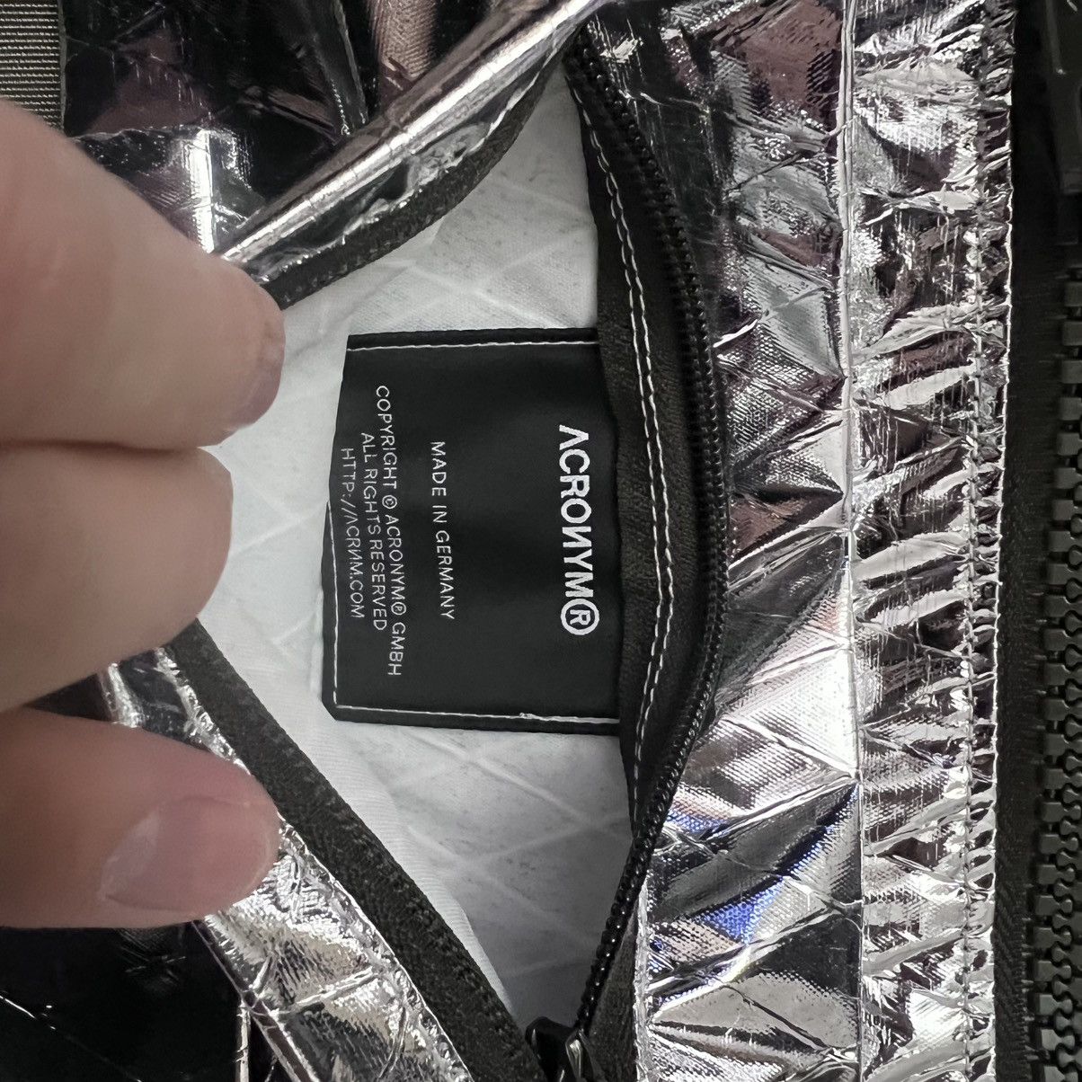 Acronym 3A-3TS & 3A-MZ3 Silver Foil Size ONE SIZE - 7 Thumbnail