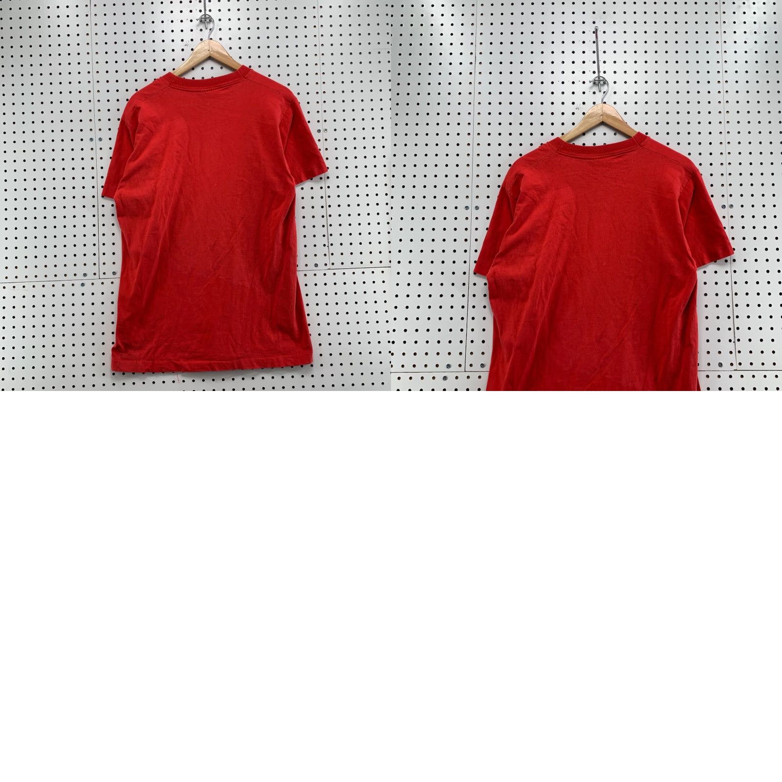 Fruit Of The Loom VINTAGE Ball Of Fire Red Shirt Cotton T-Shirt Mens 90s Stitch Crew Neck Short Sleeve Fruit of the Loom 20X29 90s Theme Size US L / EU 52-54 / 3 - 9 Thumbnail